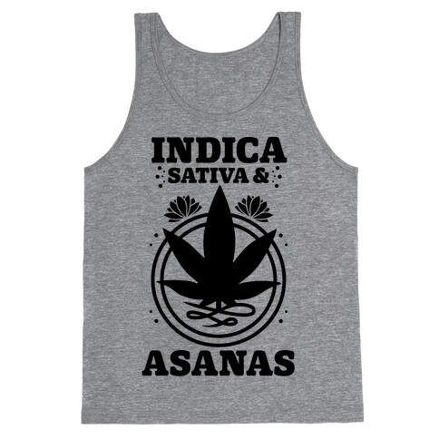 Indica, Sativa, & Asanas Tank Top