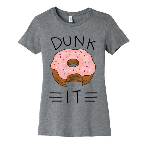 Dunk It (Donut) Womens T-Shirt