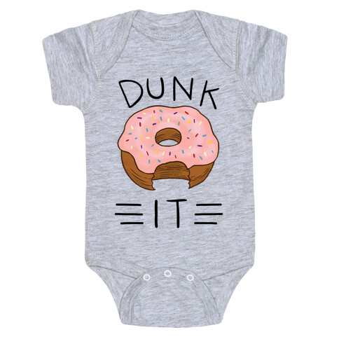 Dunk It (Donut) Baby One-Piece