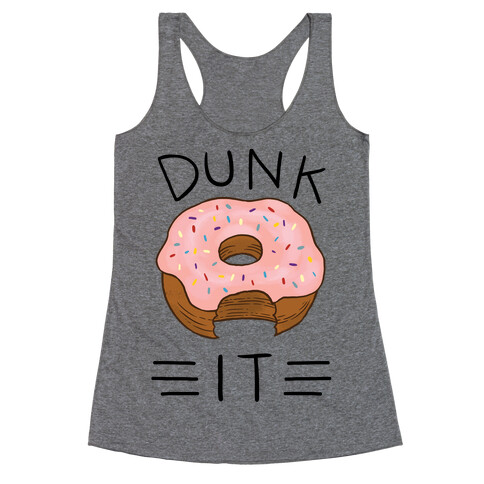 Dunk It (Donut) Racerback Tank Top