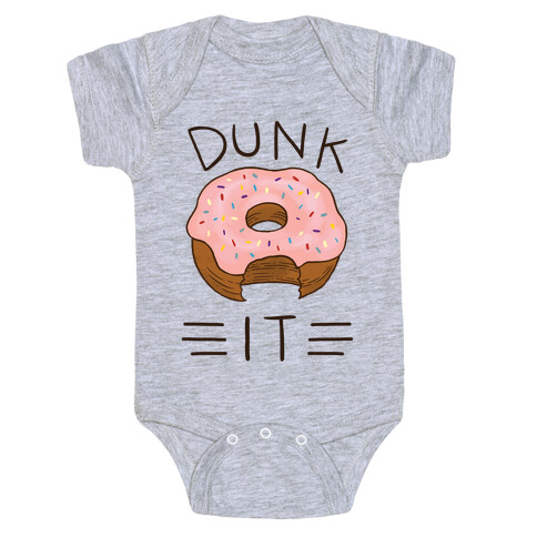 Dunk It (Donut) Baby One-Piece