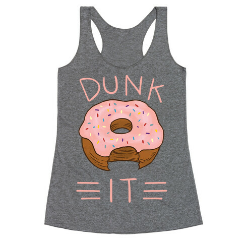 Dunk It (Donut) Racerback Tank Top