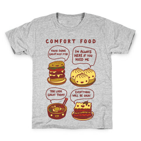 Comfort Food Kids T-Shirt