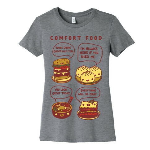 Comfort Food Womens T-Shirt