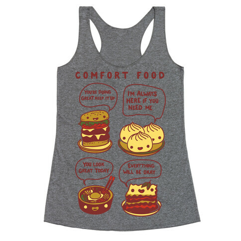 Comfort Food Racerback Tank Top