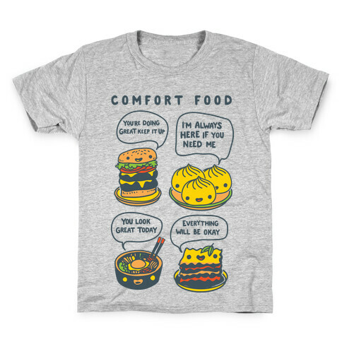 Comfort Food Kids T-Shirt