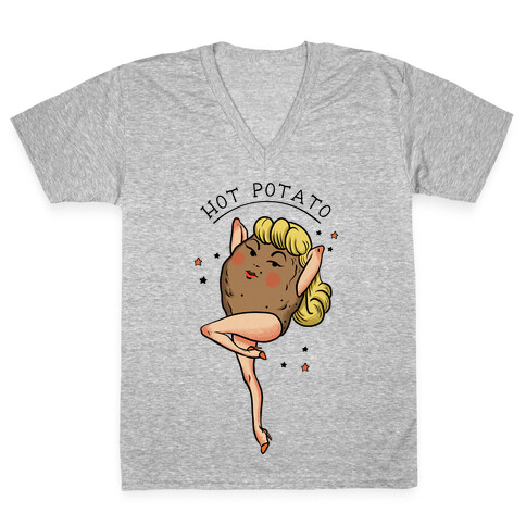 Hot Potato V-Neck Tee Shirt