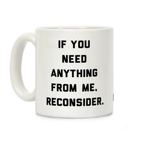 Reconsider Coffee Mug