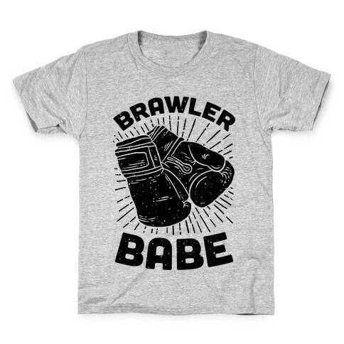 Brawler Babe Kids T-Shirt