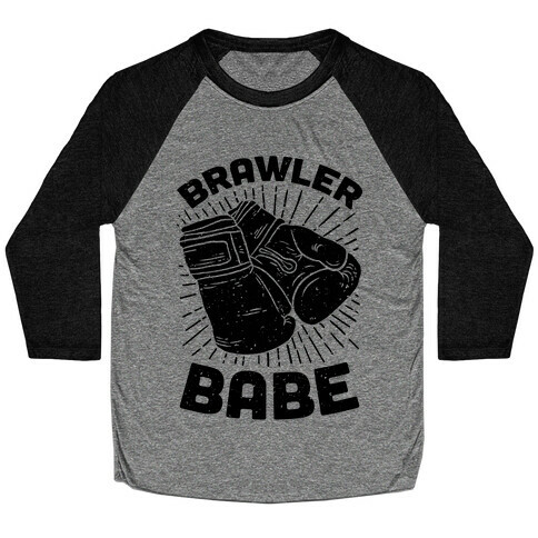 Brawler Babe Baseball Tee