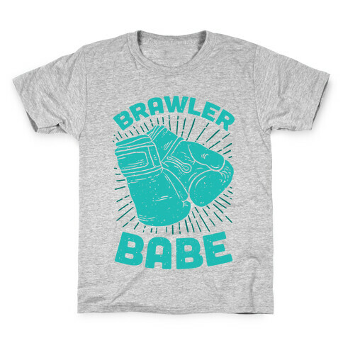 Brawler Babe Kids T-Shirt