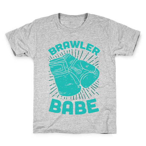 Brawler Babe Kids T-Shirt