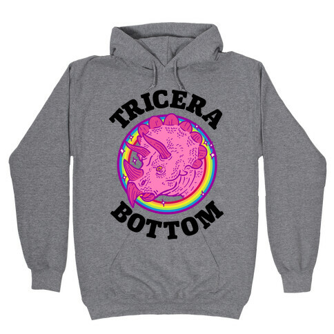 Tricera Bottom Hooded Sweatshirt