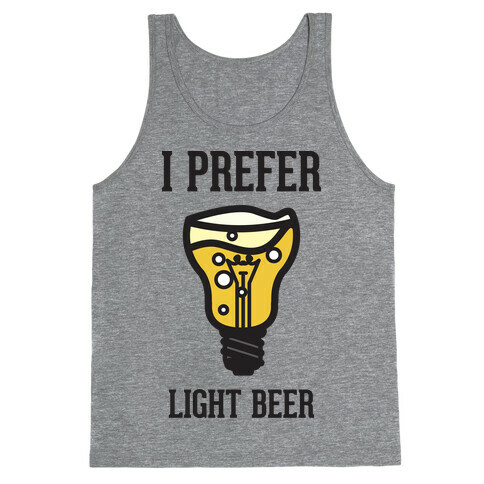 Light Beer Tank Top