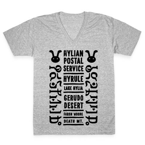 Hyrule Postal Service V-Neck Tee Shirt