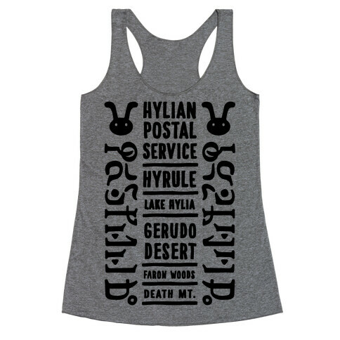 Hyrule Postal Service Racerback Tank Top