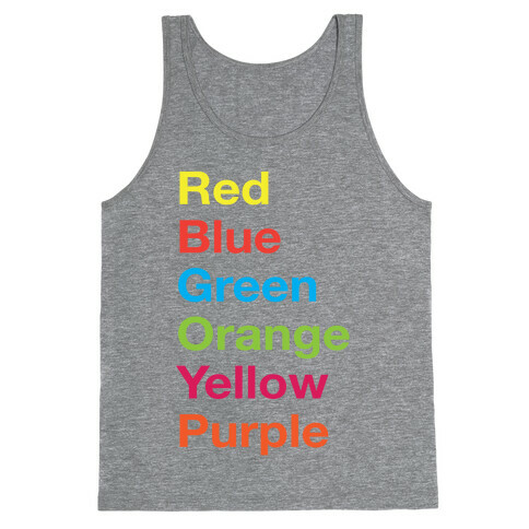 The Colors Tank Top