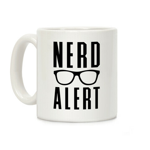 Nerd Alert Coffee Mug