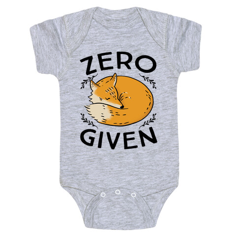 Zero Fox Given Baby One-Piece