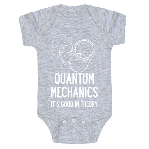 Quantum Mechanics In Theory Baby One-Piece