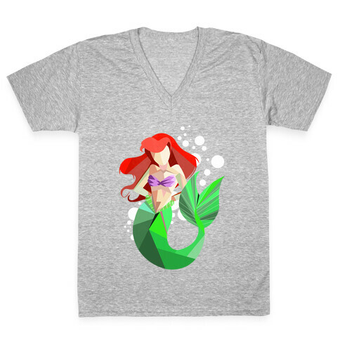 Princess of the Sea (Slim FIt) V-Neck Tee Shirt