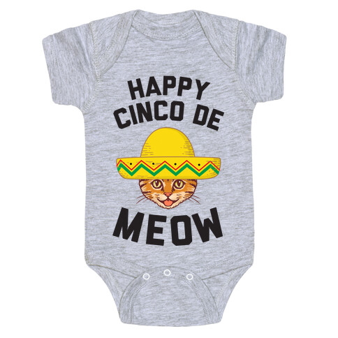 Cinco De Meow Baby One-Piece