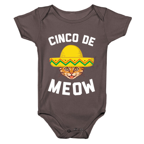 Cinco De Meow Baby One-Piece