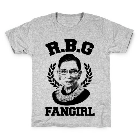 R.B.G Fangirl Kids T-Shirt