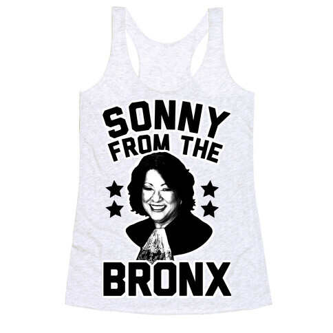 Sonny From the Bronx Racerback Tank Top
