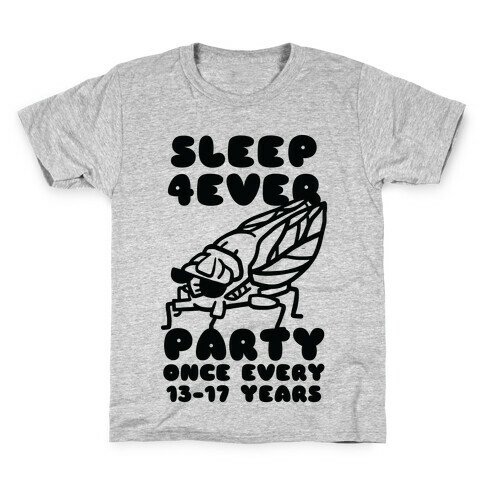 Cicadas Party Hard Kids T-Shirt