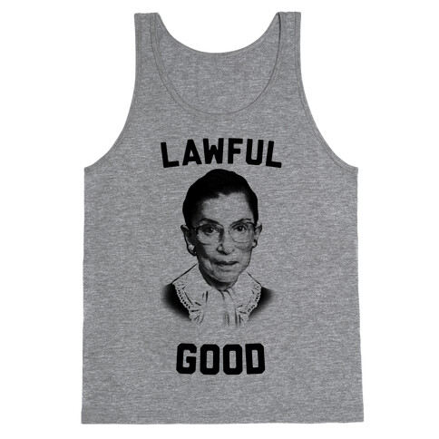 Lawful Good (Ruth Bader Ginsberg) Tank Top