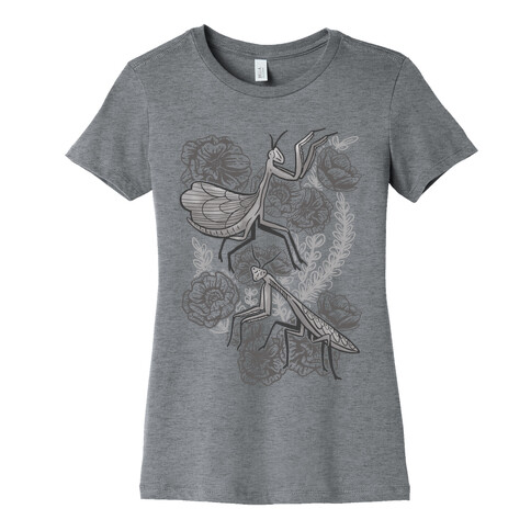 Praying Mantis Womens T-Shirt