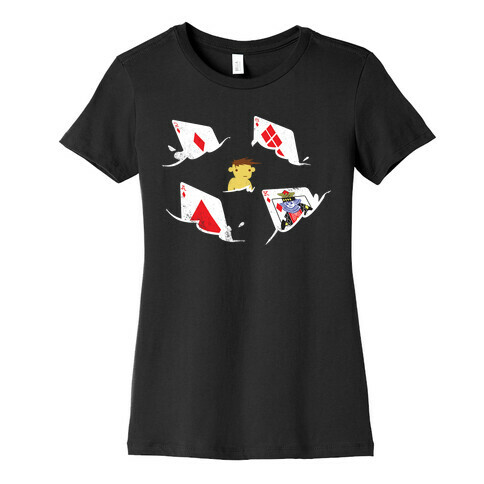 Card Sharks Womens T-Shirt