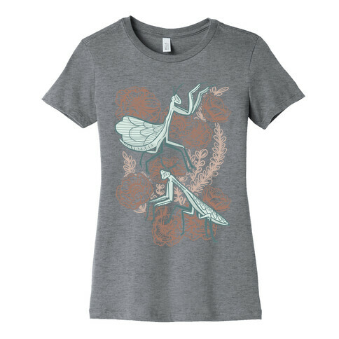 Praying Mantis Womens T-Shirt