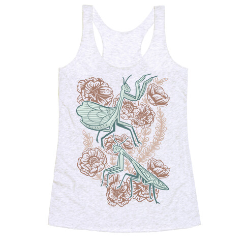 Praying Mantis Racerback Tank Top