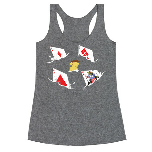 Card Sharks (Organic) Racerback Tank Top