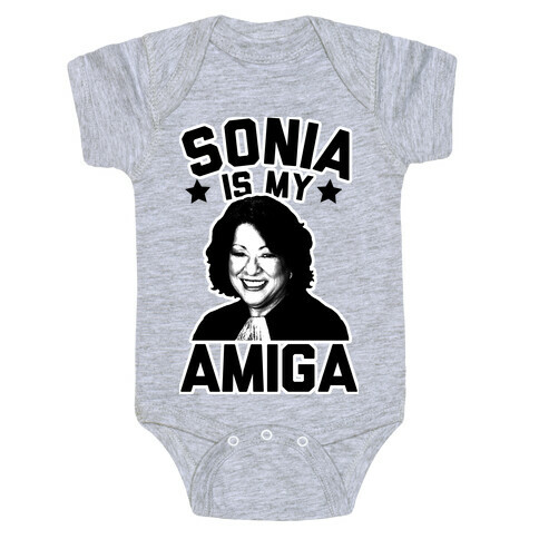 Sonia is My Amiga Baby One-Piece