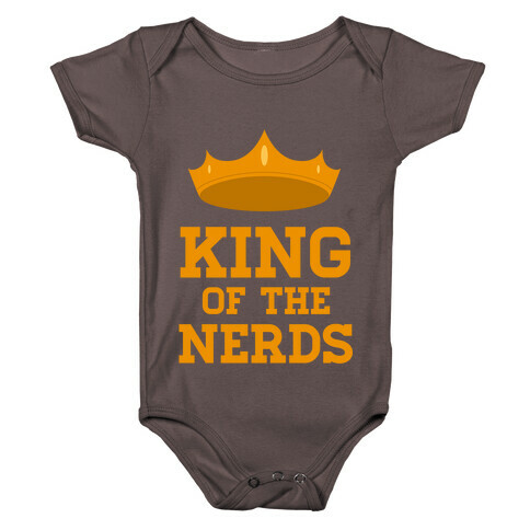 King of the Nerds Baby One-Piece