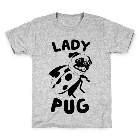 Lady Pug Kids T-Shirt