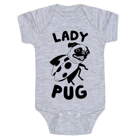 Lady Pug Baby One-Piece