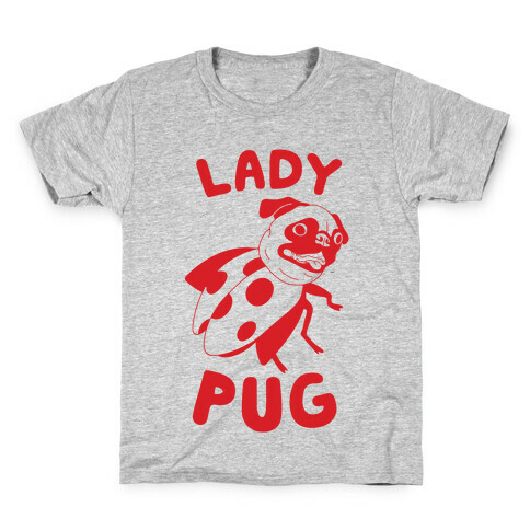 Lady Pug Kids T-Shirt
