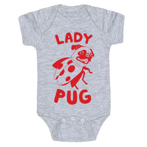 Lady Pug Baby One-Piece