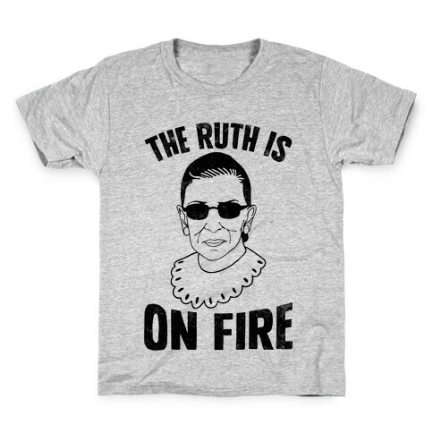 The Ruth Is On Fire (Vintage) Kids T-Shirt