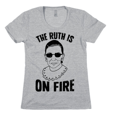 The Ruth Is On Fire (Vintage) Womens T-Shirt