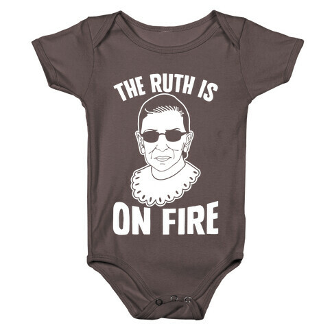 The Ruth Is On Fire Baby One-Piece