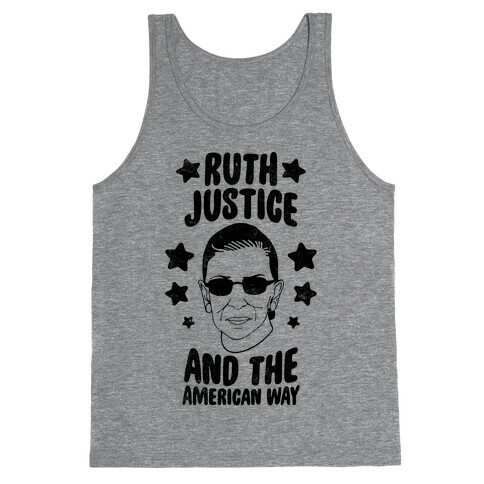 Ruth, Justice, And The American Way (Vintage) Tank Top