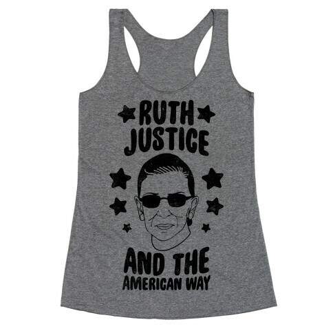 Ruth, Justice, And The American Way (Vintage) Racerback Tank Top