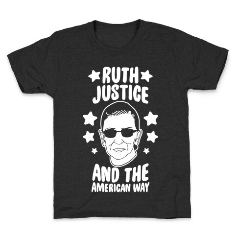 Ruth, Justice, And The American Way Kids T-Shirt