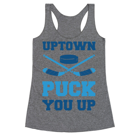 Uptown Puck You Up Racerback Tank Top