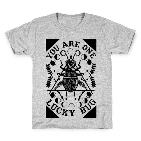 You are One Lucky Bug Kids T-Shirt